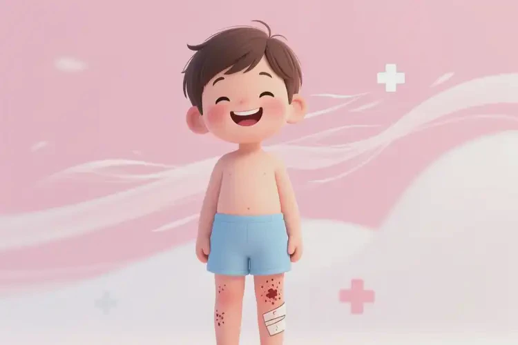 小孩大腿上經(jīng)常起濕疹可不可以徹底自愈(圖1)