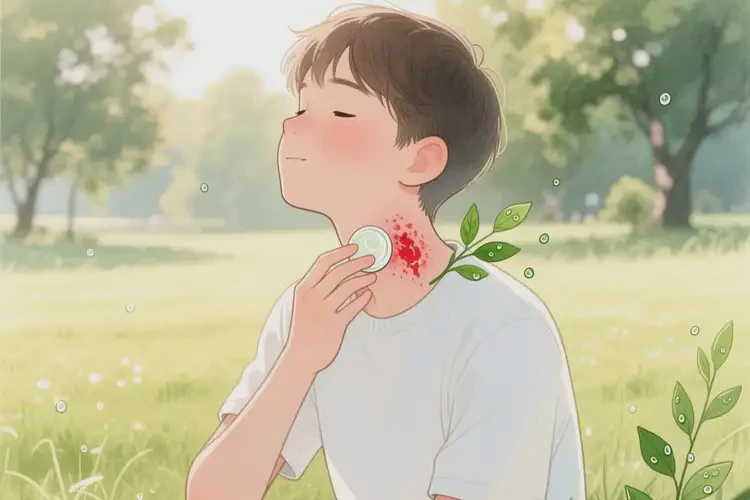 青少年脖子容易長濕疹可以徹底自愈嗎(圖4)