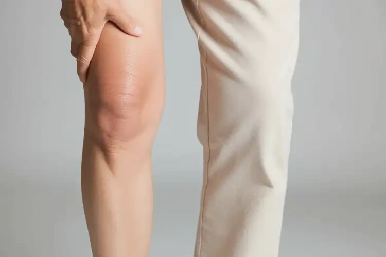 高齡老人小腿上偶爾起濕疹能徹底自愈嗎(圖1)