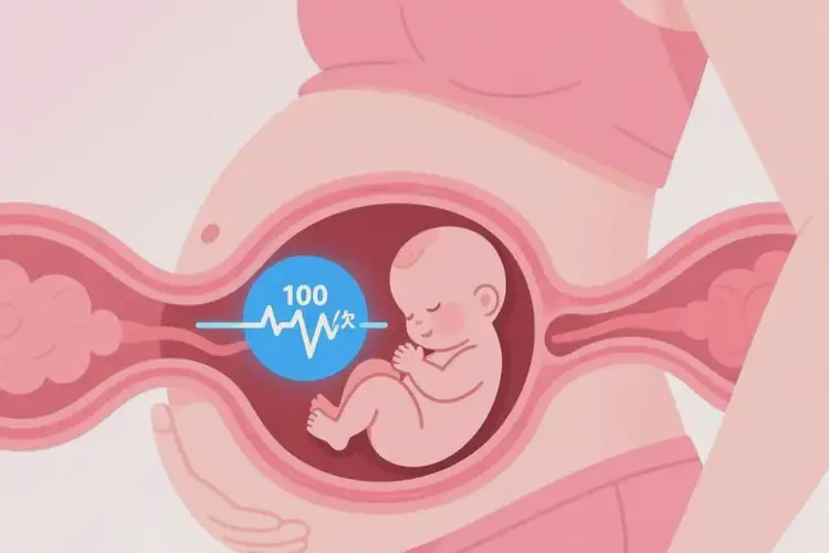 懷孕3個月胎心100有危險嗎(圖4)