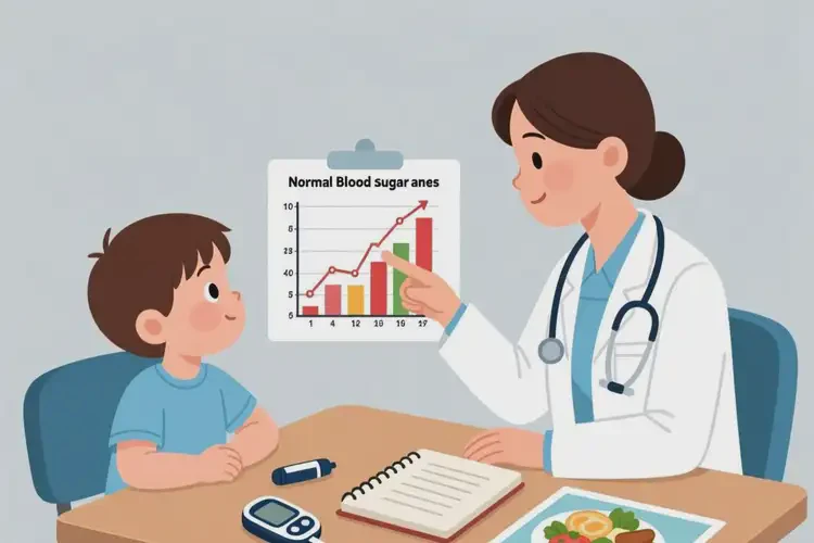 小孩下午血糖10點2是糖尿病嗎(圖1)