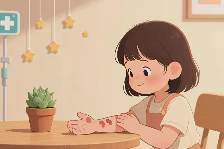 少兒手上長(zhǎng)濕疹可以徹底自愈嗎(圖2)