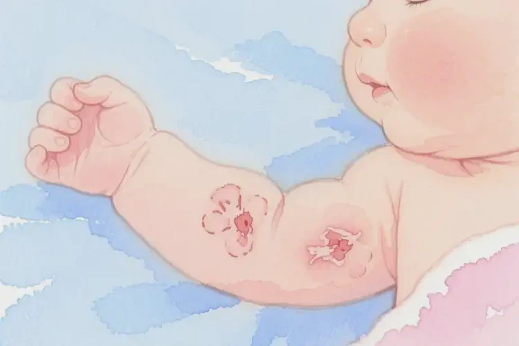 嬰兒身上有濕疹不管它會自己好嗎(圖4)