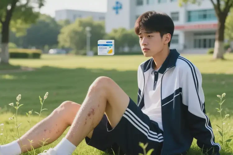 大學(xué)生大腿上有濕疹不管它會(huì)自己好嗎(圖3)