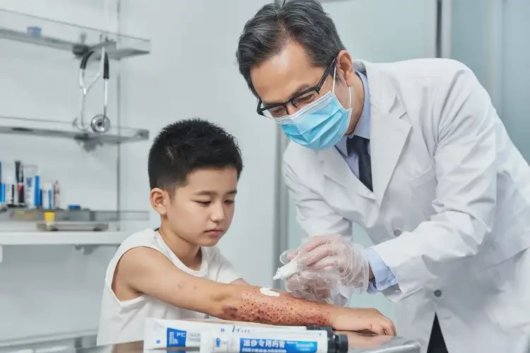 兒童身上經(jīng)常長濕疹不管它會自己痊愈嗎(圖3)