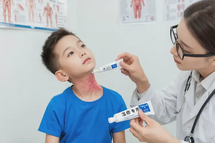 兒童脖子上經(jīng)常起濕疹能夠徹底治愈嗎(圖4)