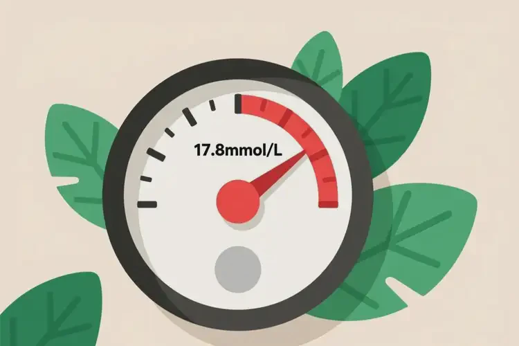 中年人下午血糖17點8是糖尿病嗎(圖1)
