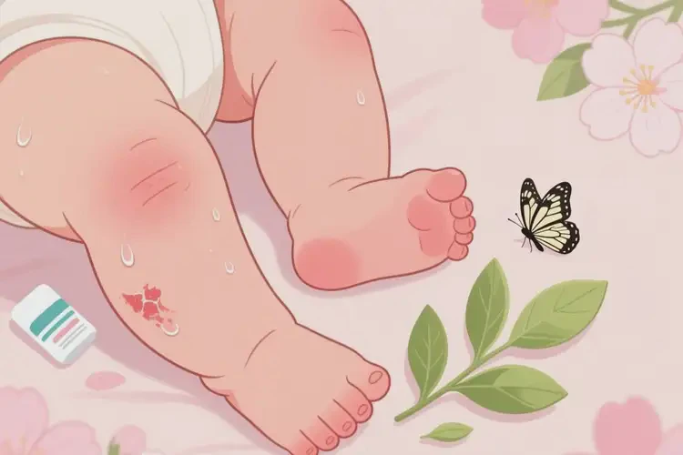 寶寶四肢起濕疹能靠自己自愈嗎(圖3)