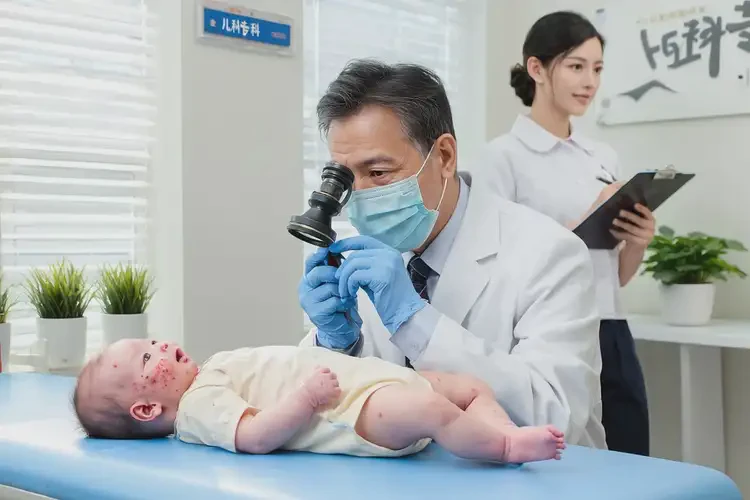 嬰兒面部經(jīng)常長(zhǎng)濕疹能靠自己自愈嗎(圖2)