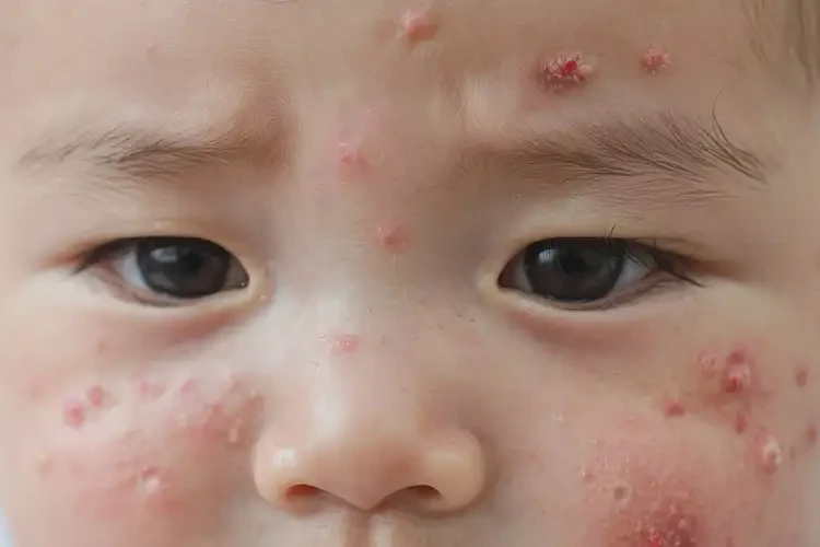 小孩屁股上容易起濕疹可以徹底自愈嗎(圖4)