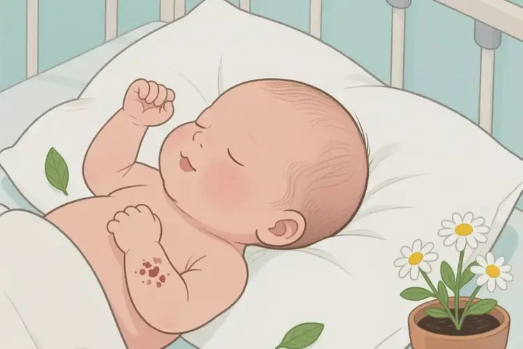 新生兒身上經(jīng)常起濕疹可不可以徹底自愈(圖3)