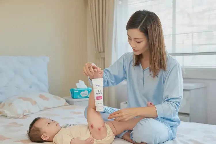 小儿大腿上偶尔长湿疹能靠自己自愈吗(图3)