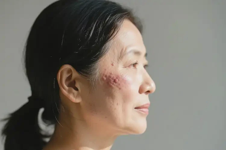 產(chǎn)婦面部起濕疹不管它會(huì)自己痊愈嗎(圖2)