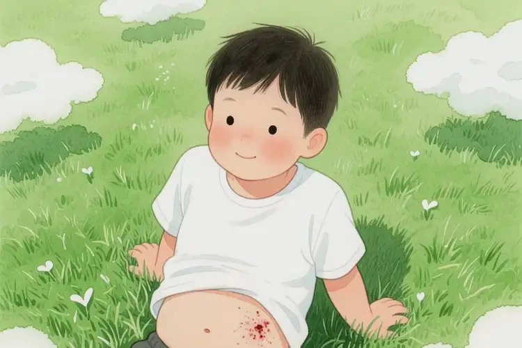 小學(xué)生肚子上偶爾長濕疹可以徹底自愈嗎(圖2)