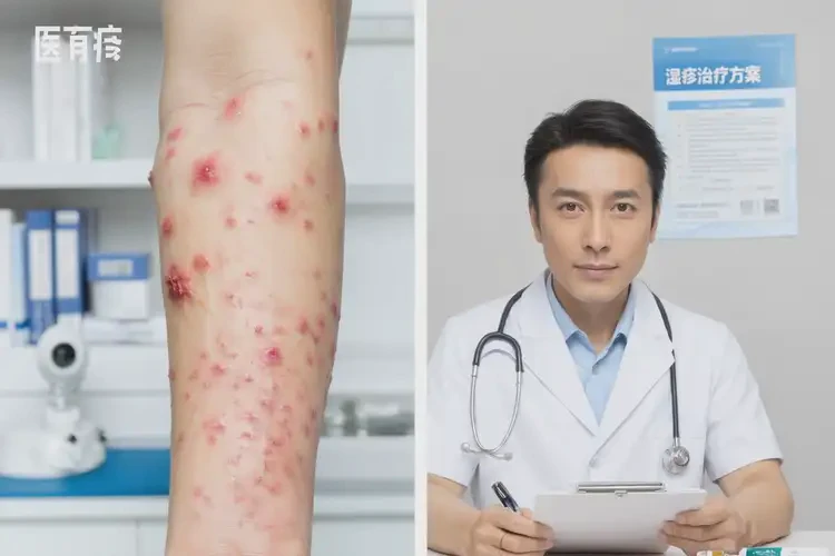 青年人屁股有濕疹能夠徹底治愈嗎(圖1)