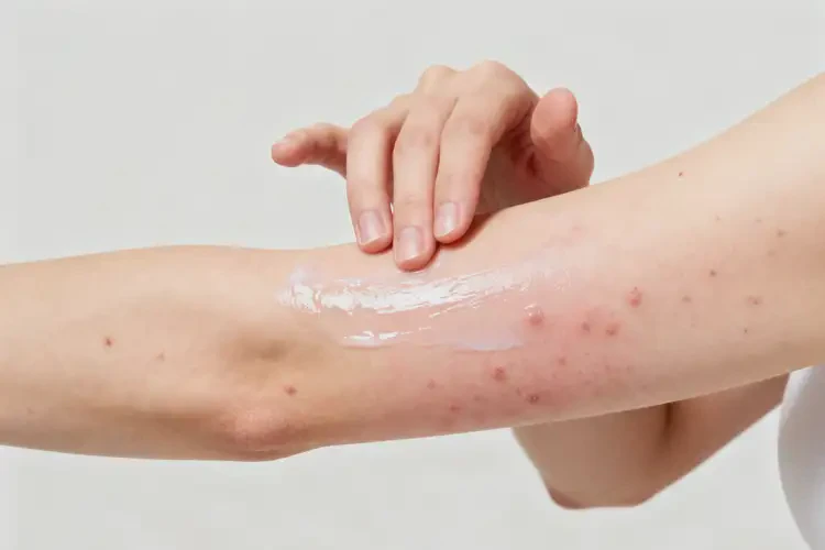 女生手臂经常起湿疹能彻底自愈吗(图1)