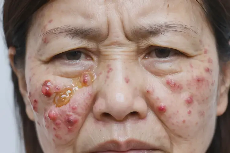 女人面部容易长湿疹能彻底自愈吗(图4)