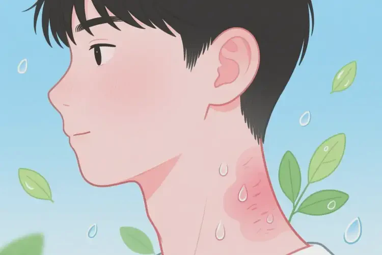 男生脖子上容易起濕疹可以徹底自愈嗎(圖4)