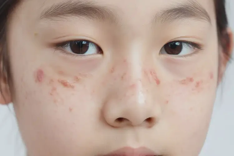 青少年臉上偶爾起濕疹不管它會自己自愈嗎(圖4)