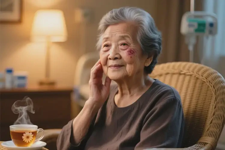 老年人面部經(jīng)常長濕疹能徹底自愈嗎(圖2)