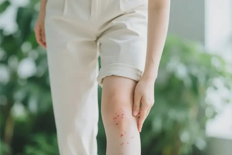 女人小腿上經(jīng)常起濕疹能不能徹底自愈(圖4)