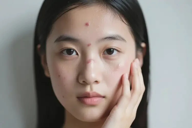 青年人臉上偶爾長(zhǎng)濕疹不管它會(huì)自己痊愈嗎(圖1)