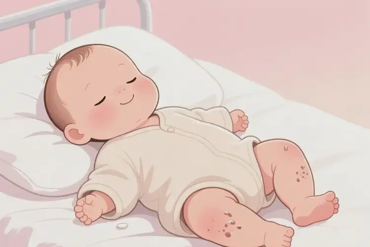 新生兒大腿出現(xiàn)濕疹能夠徹底治愈嗎(圖4)