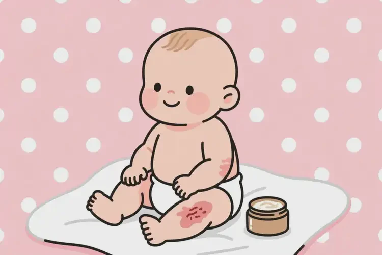 嬰幼兒身上偶爾長濕疹可以徹底自愈嗎(圖2)