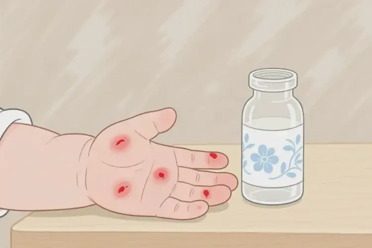 寶寶手上容易長(zhǎng)濕疹不管它會(huì)自己好嗎(圖1)