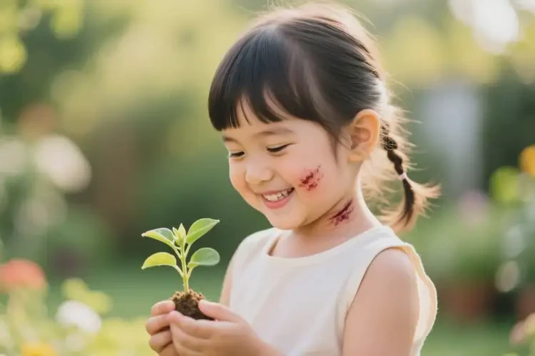 兒童脖子上經(jīng)常起濕疹不管它會自己自愈嗎(圖2)