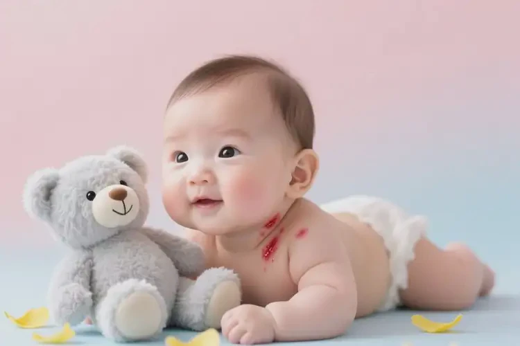 婴幼儿脖子上有湿疹不管它会自己痊愈吗(图2)