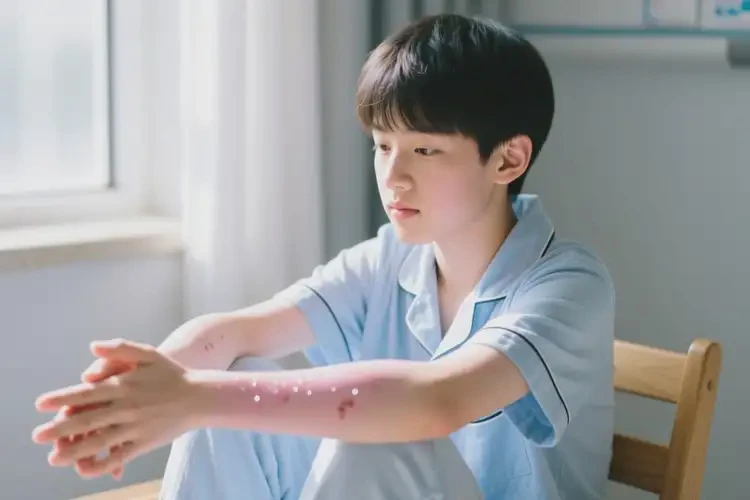 青少年手臂經(jīng)常起濕疹能不能徹底自愈(圖3)