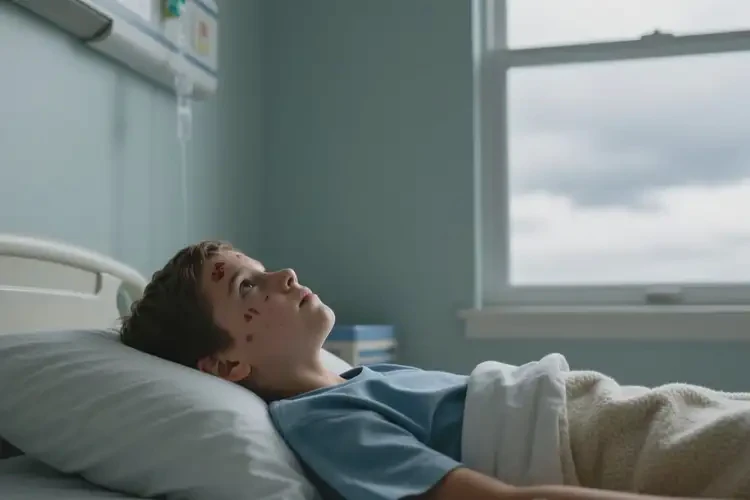 中學(xué)生面部經(jīng)常起濕疹不管它會自己自愈嗎(圖1)