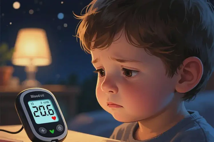 小孩晚上血糖20(圖1)