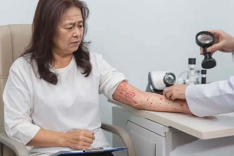 女性四肢長濕疹不管它會自己自愈嗎(圖4)