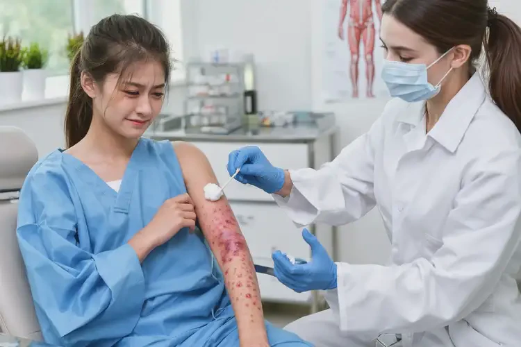 女性身上出濕疹可不可以徹底自愈(圖3)