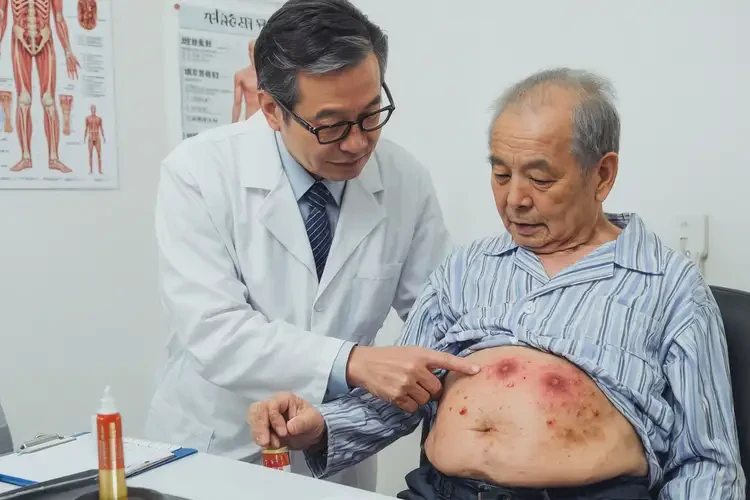 老年人肚子長濕疹能徹底自愈嗎(圖2)