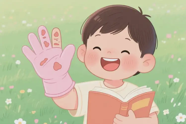 少兒手上長濕疹不管它會自己自愈嗎(圖1)