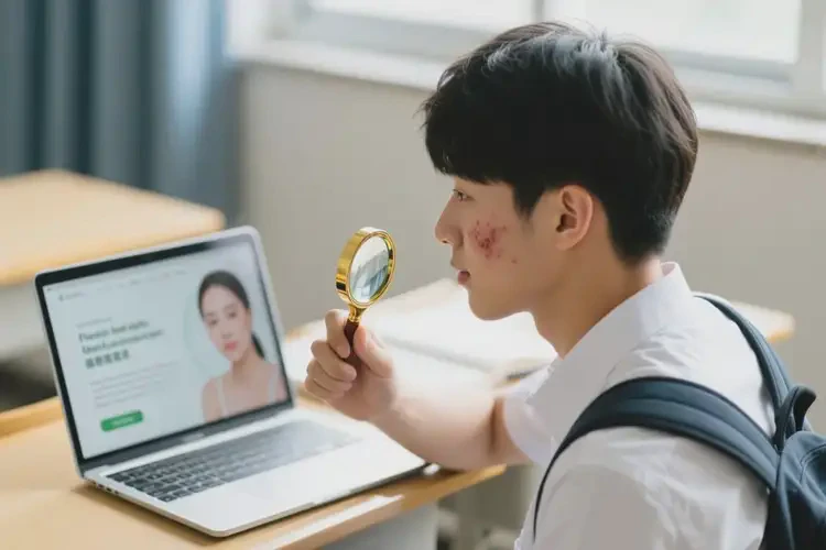 大學(xué)生臉上長(zhǎng)濕疹不管它會(huì)自己痊愈嗎(圖2)