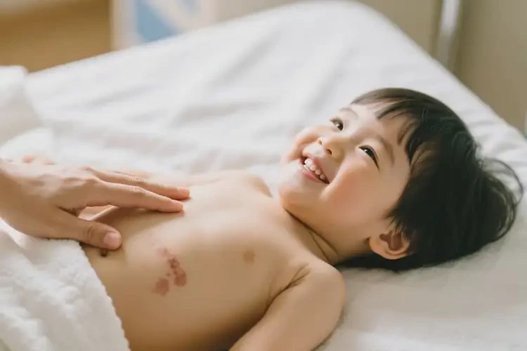 小孩肚子出現(xiàn)濕疹能夠徹底治愈嗎(圖4)