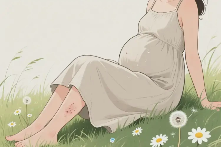 孕婦屁股偶爾起濕疹能徹底自愈嗎(圖2)
