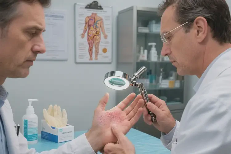 男性手上偶爾起濕疹不管它會(huì)自己痊愈嗎(圖3)