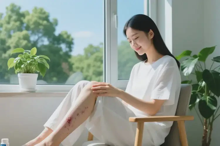 青年人大腿上經(jīng)常長濕疹能徹底自愈嗎(圖1)