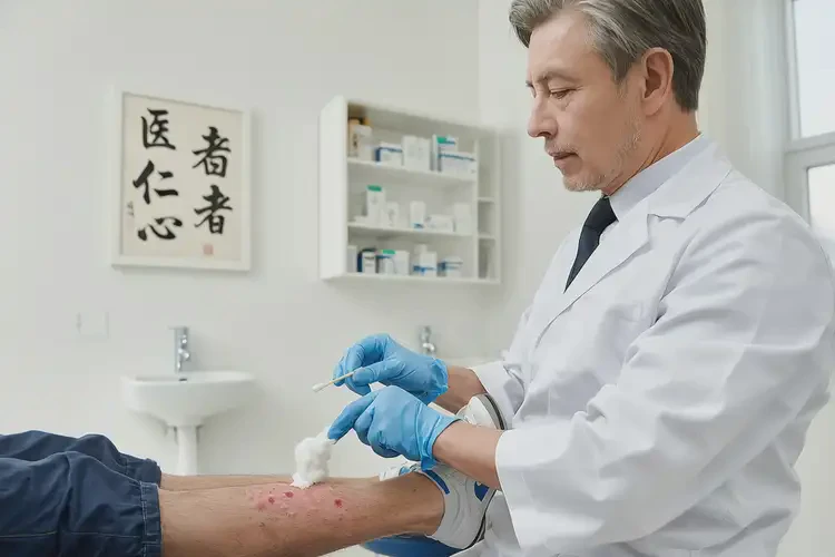 大學(xué)生腳上起濕疹不管它會(huì)自己痊愈嗎(圖3)