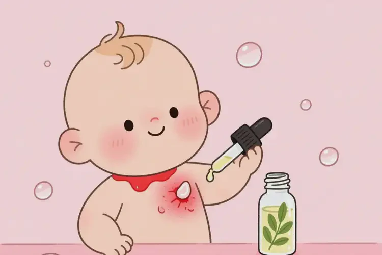 孩子脖子容易起濕疹不管它會自己自愈嗎(圖3)