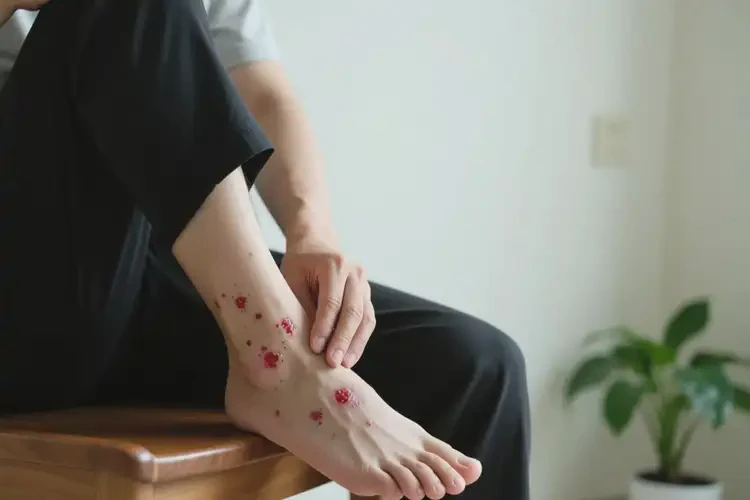 男性腳上經(jīng)常起濕疹能徹底自愈嗎(圖3)