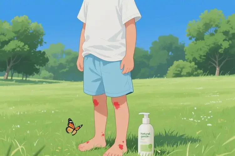 孩子腳上出濕疹能夠徹底治愈嗎(圖2)