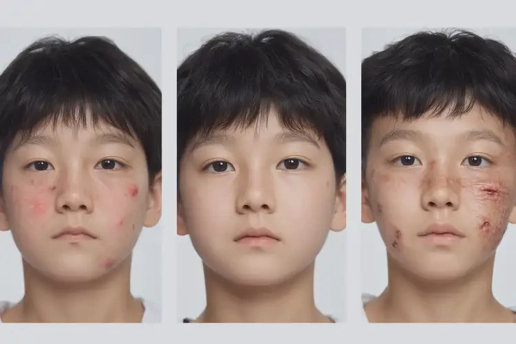 青少年臉上偶爾起濕疹不管它會自己自愈嗎(圖3)