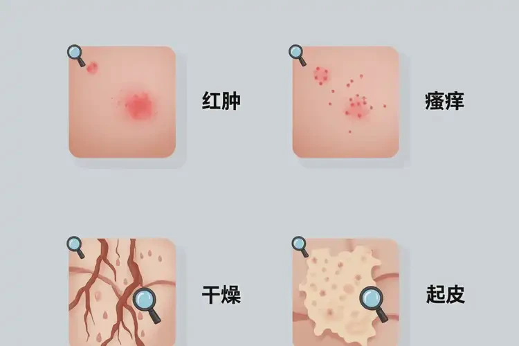 小儿大腿上偶尔长湿疹能靠自己自愈吗(图2)