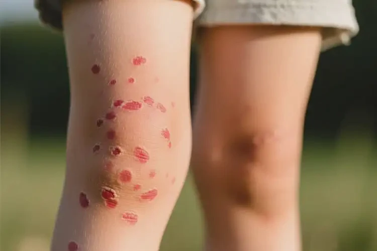 孩子大腿出現(xiàn)濕疹能徹底自愈嗎(圖3)